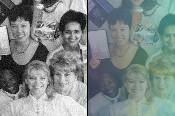 LRMG 25th Birthday First Team Mel, Lorinda