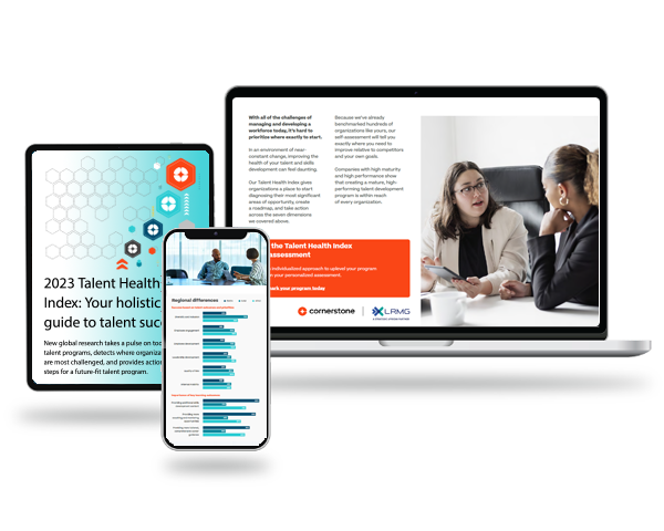 The Cornerstone Talent Health Report 2023 Image