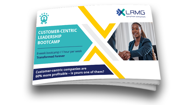 Sales Excellence - customer centric -leadership bootcamp brocgure Cover 2026