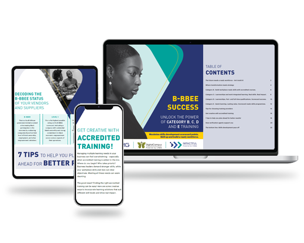 LRMG Banner - B-BBEE Success: Unlock the power of Category B, C, D and E training