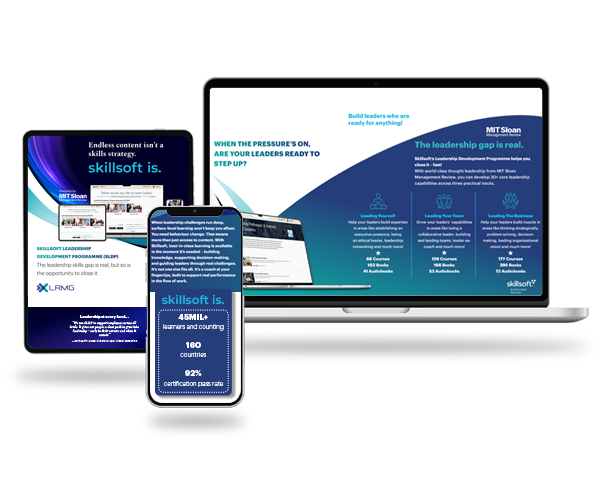 Skillsoft Leadership Development Programme (SLDP)